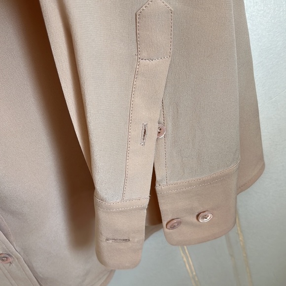 Equipment Femme Silk Pink Button Down Shirt - Picture 7 of 9